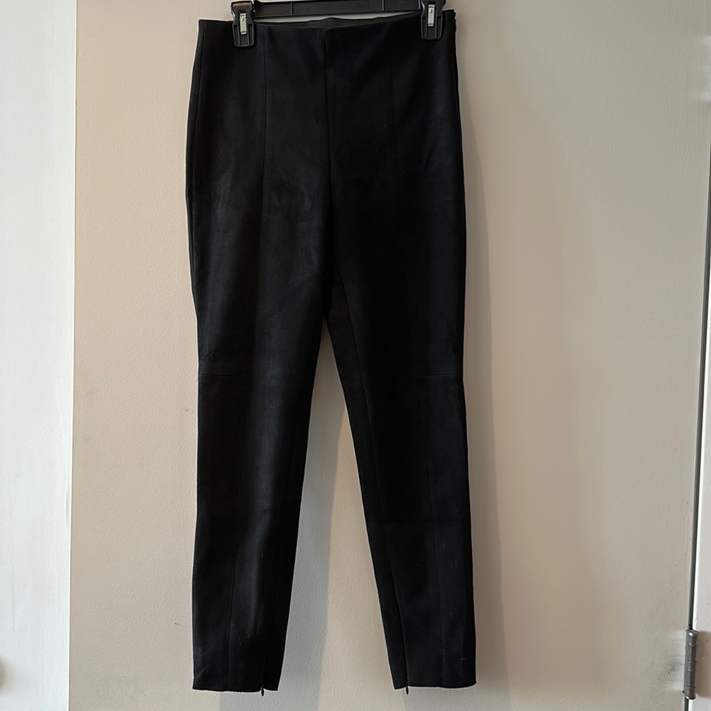 Zara suede leggings